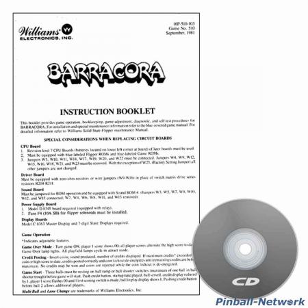 Barracora Instruction Booklet