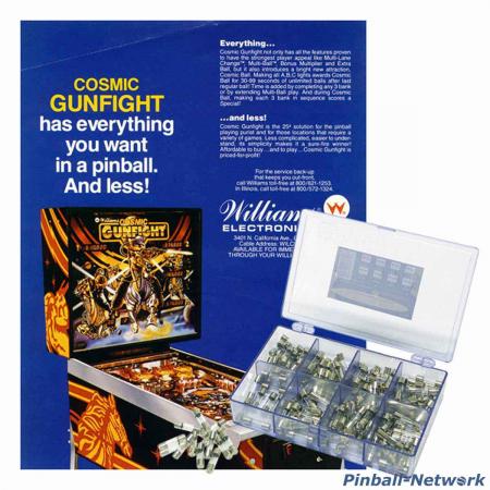 Cosmic Gunfight Sicherungssortiment