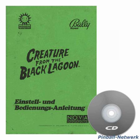 Creature From The Black Lagoon Einstell- und Bedienungs-Anleitung