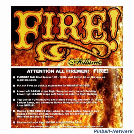Fire! Custom Cards, Design 1