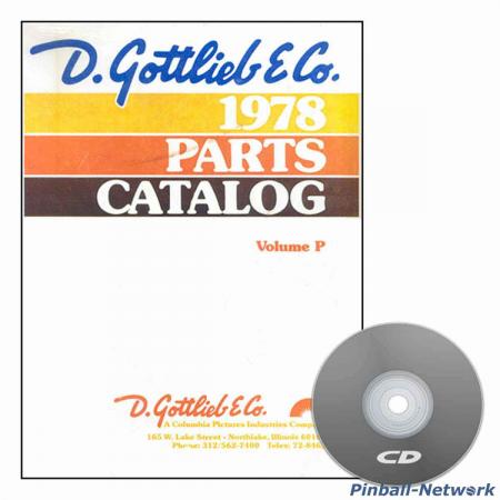 Gottlieb Parts Catalog 1978