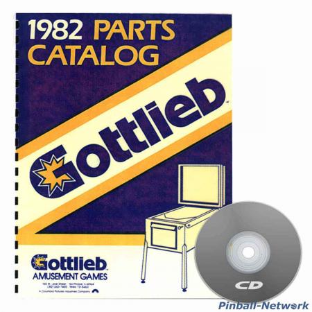Gottlieb Parts Catalog 1982