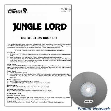 Jungle Lord Operators Handbook