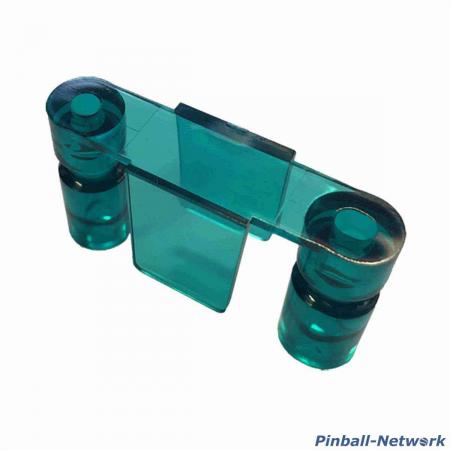 Lane Guide Stern/Sega, teal transparent