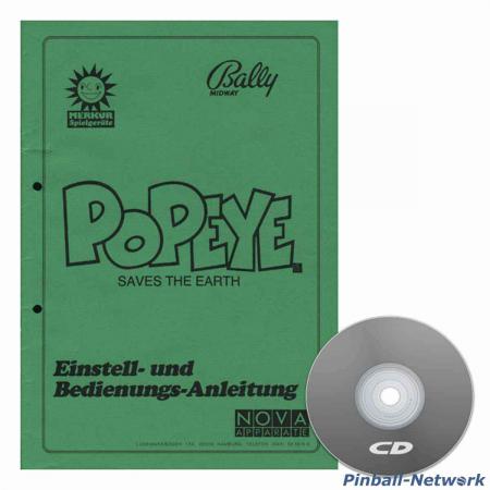 Popeye Saves The Earth Einstell- und Bedienungs-Anleitung