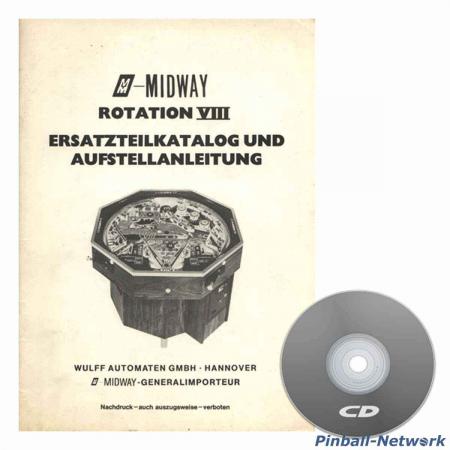 Rotation VIII Ersatzteilkatalog und Aufstellanleitung