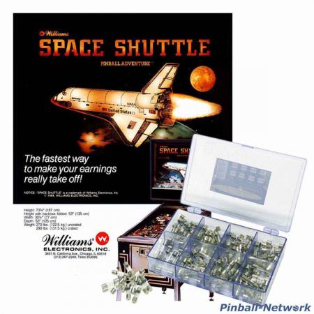 Space Shuttle Williams Sicherungssortiment