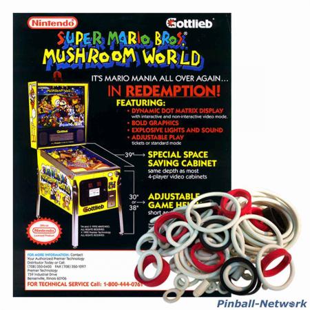 Super Mario Bros. Mushroom World Gummisortiment