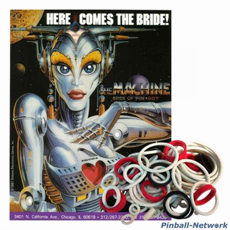 The Machine: Bride of Pinbot Gummisortiment