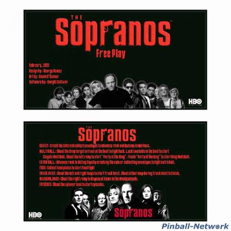 The Sopranos Custom Cards