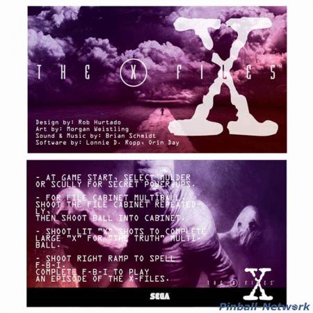 The X Files Custom Cards
