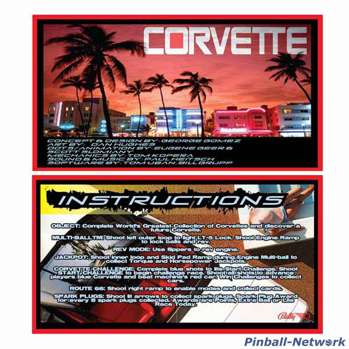 Corvette Custom Cards