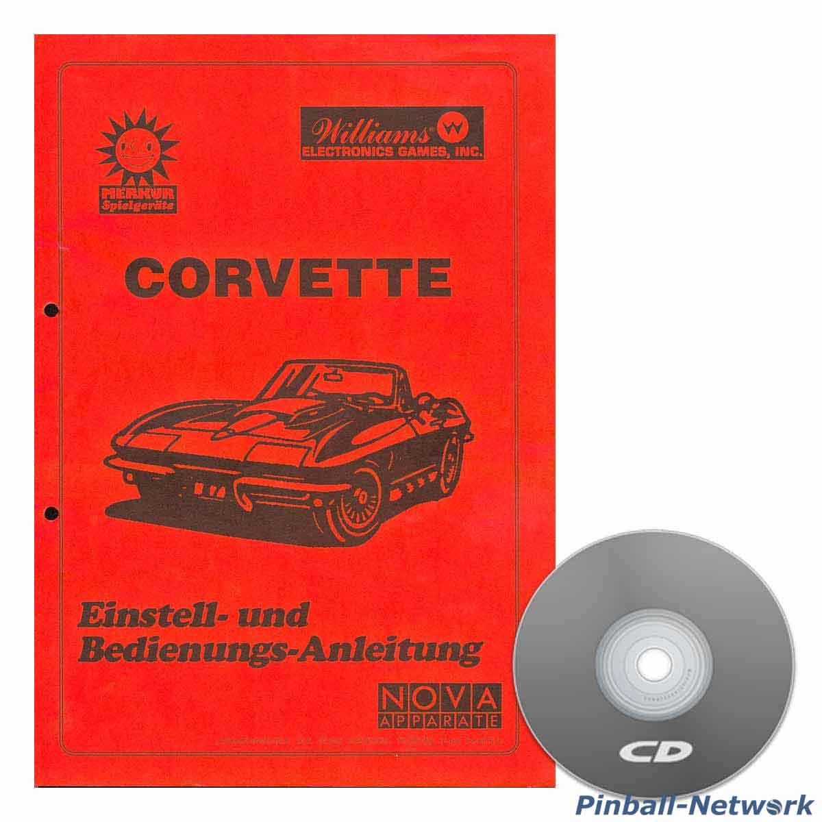 Corvette Einstell- und Bedienungs-Anleitung