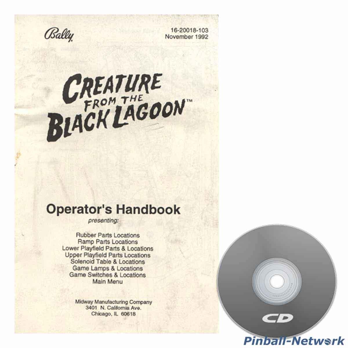 Creature From The Black Lagoon Operators Handbook