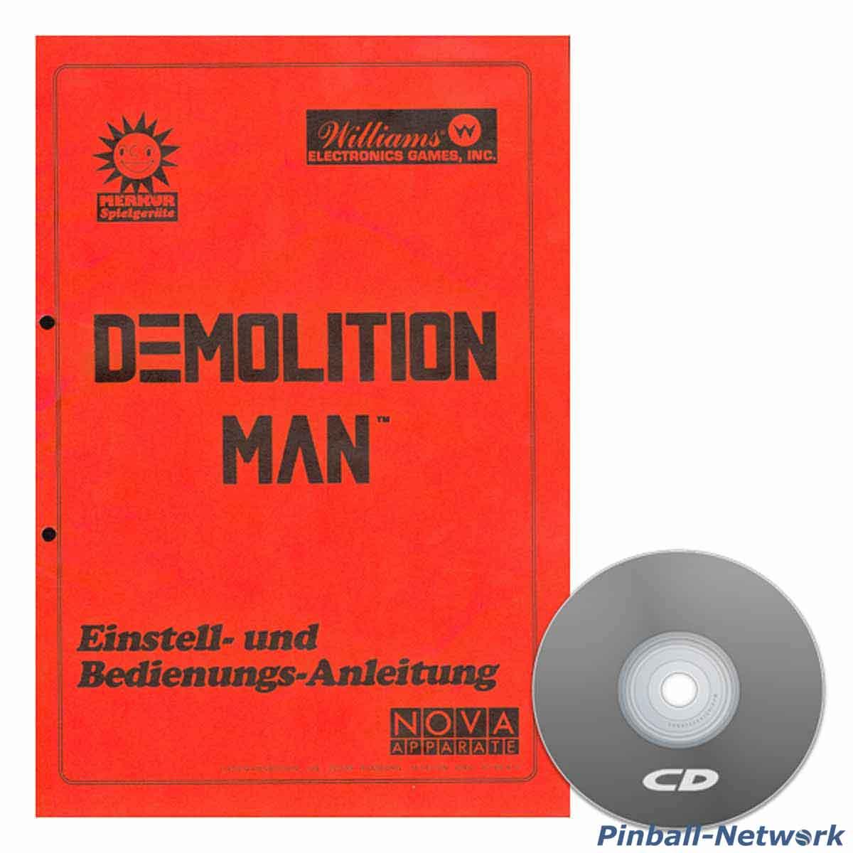 Demolition Man Einstell- und Bedienungs-Anleitung