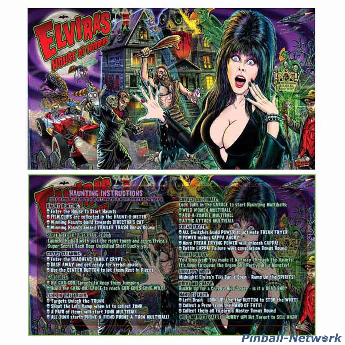 Elvira's House of Horrors Custom Cards