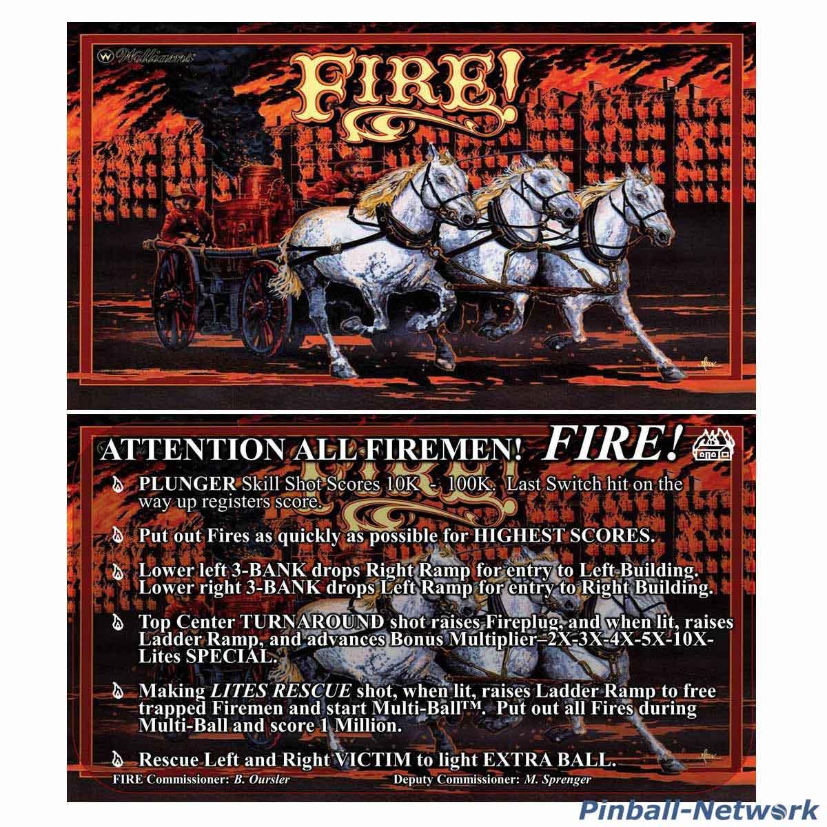 Fire! Custom Cards, Design 2