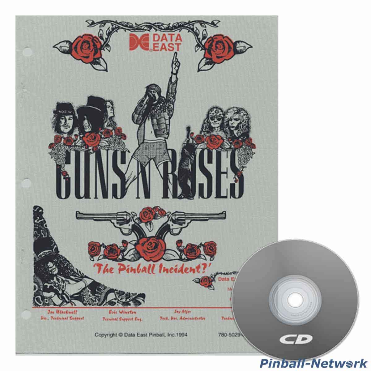 Guns N´ Roses Data East Operations Manual