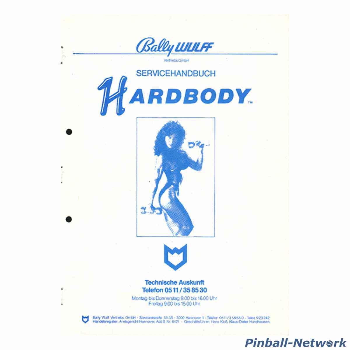 Hardbody Servicehandbuch, Original