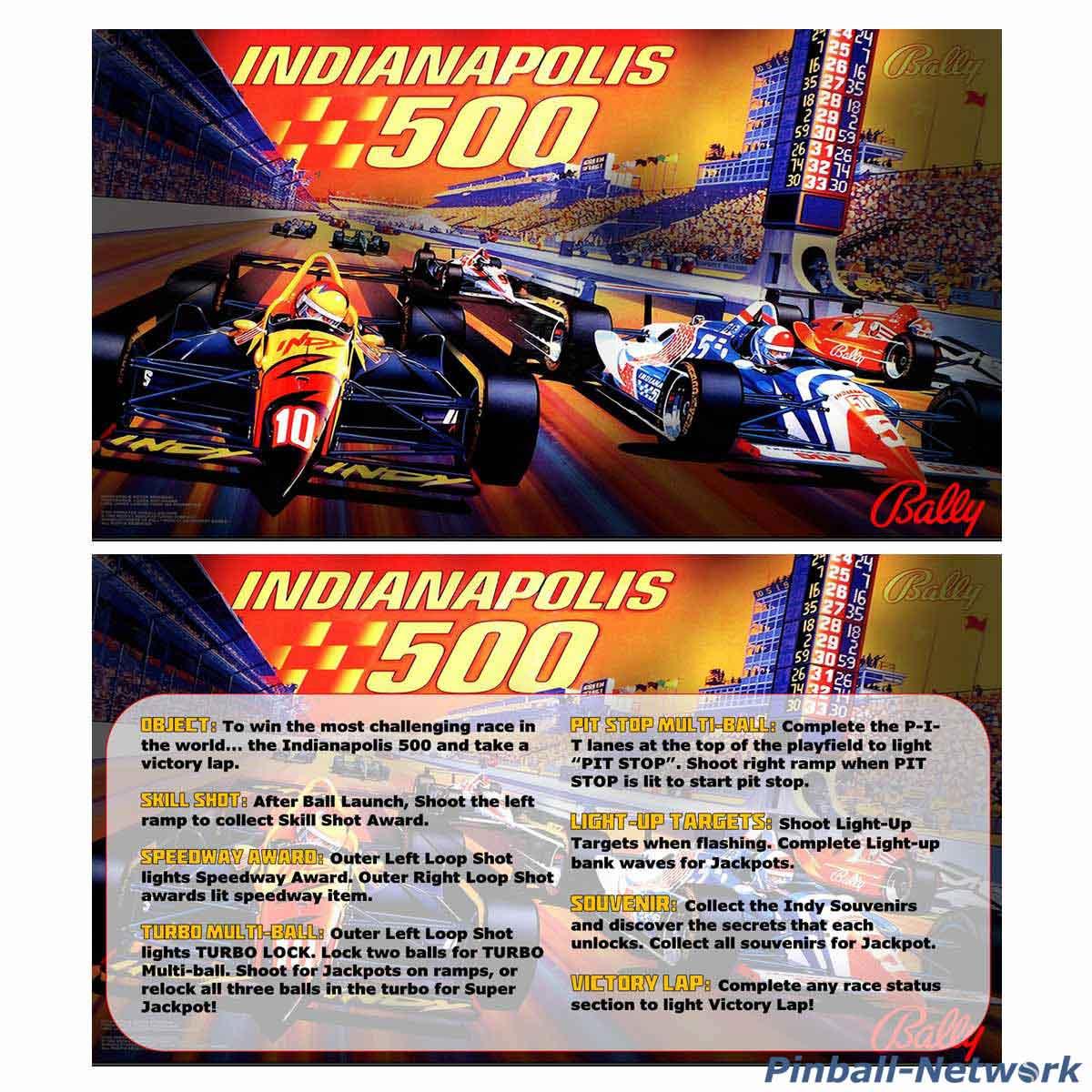 Indianapolis 500 Custom Cards