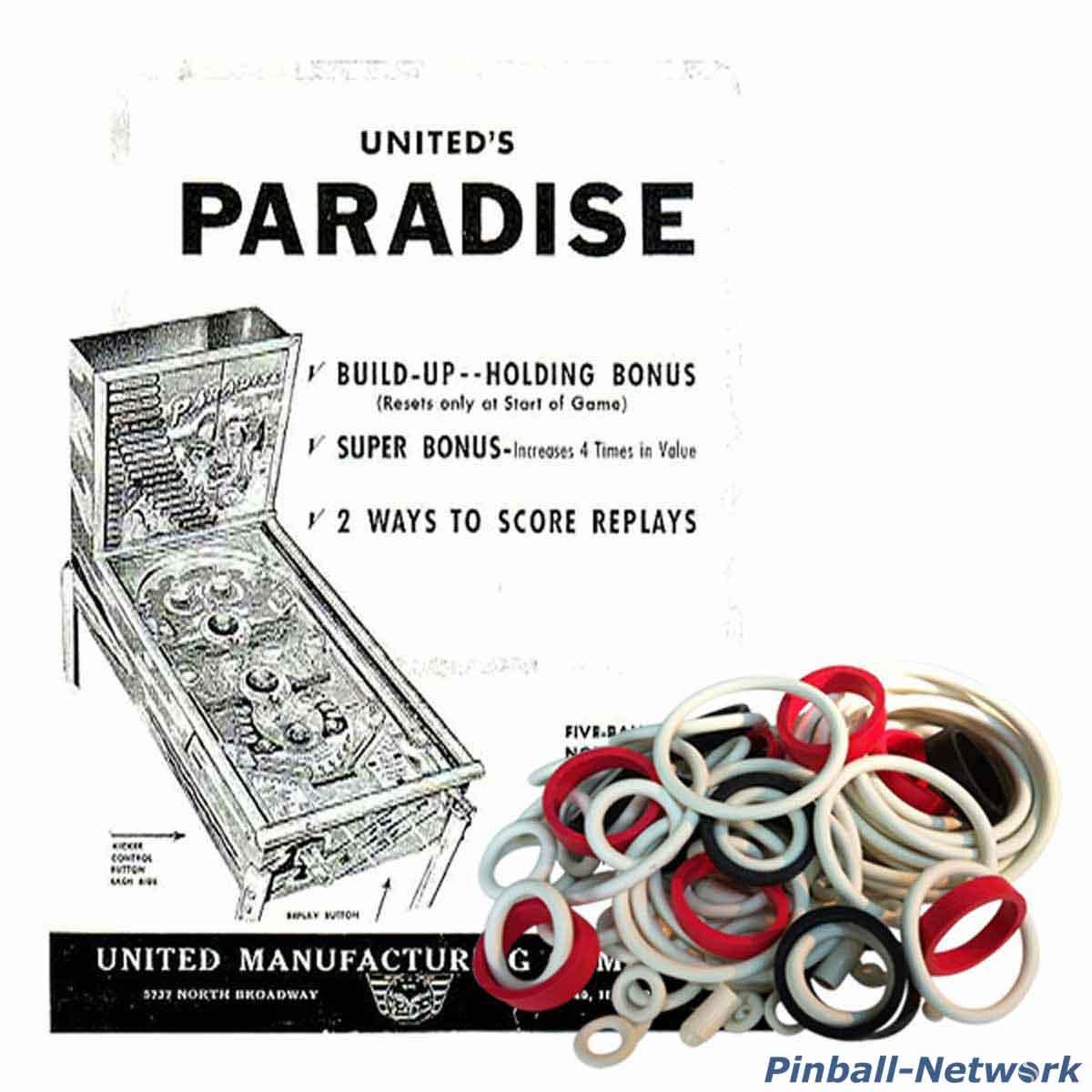 Paradise United Gummisortiment