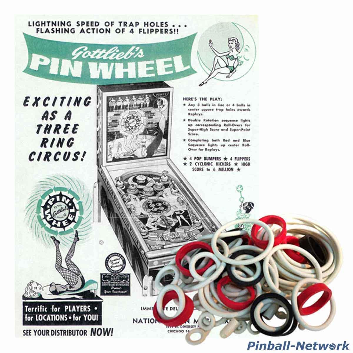 Pin Wheel Gummisortiment