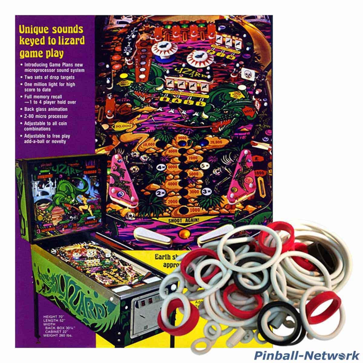 Pinball Lizard Gummisortiment