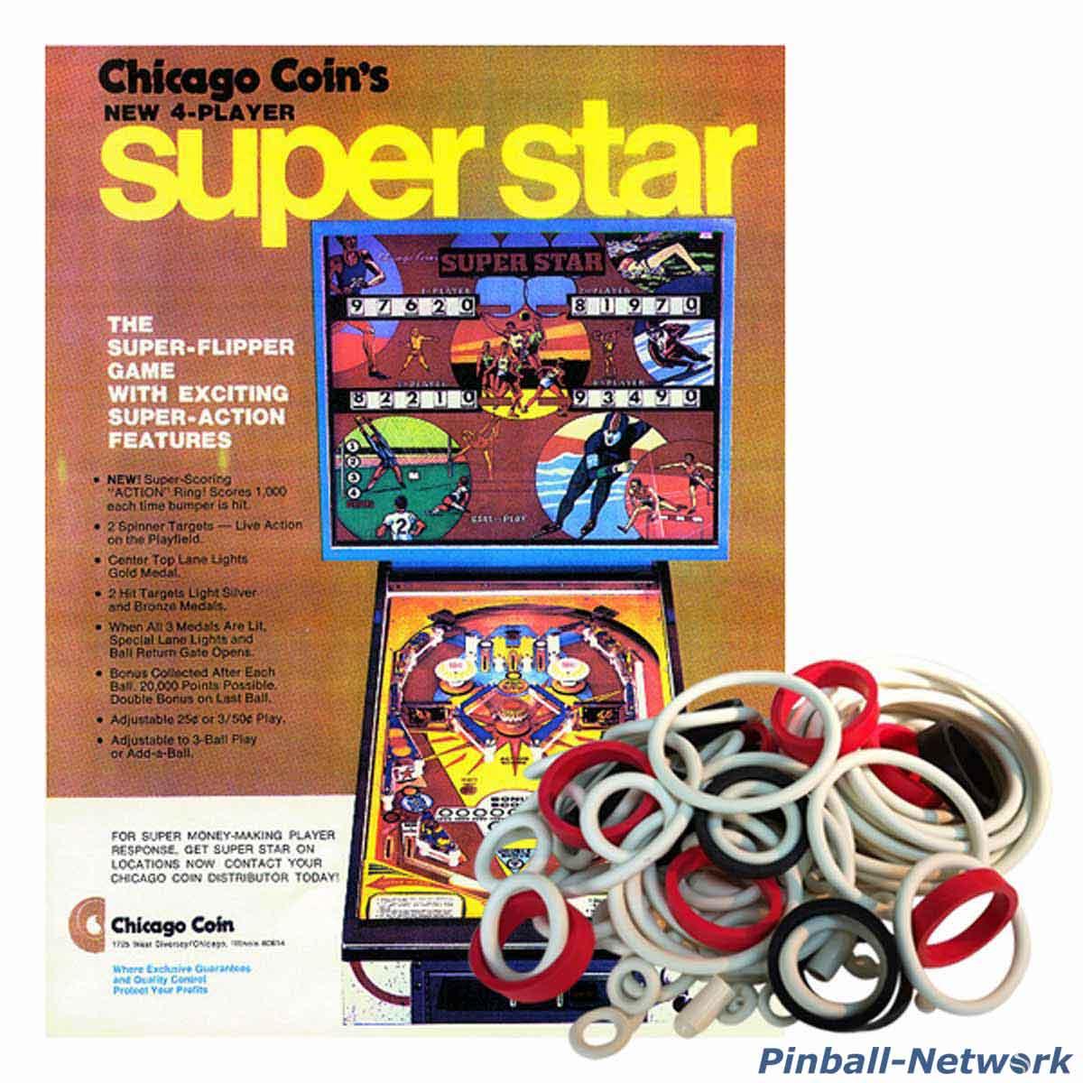 Super Star Chicago Coin Gummisortiment