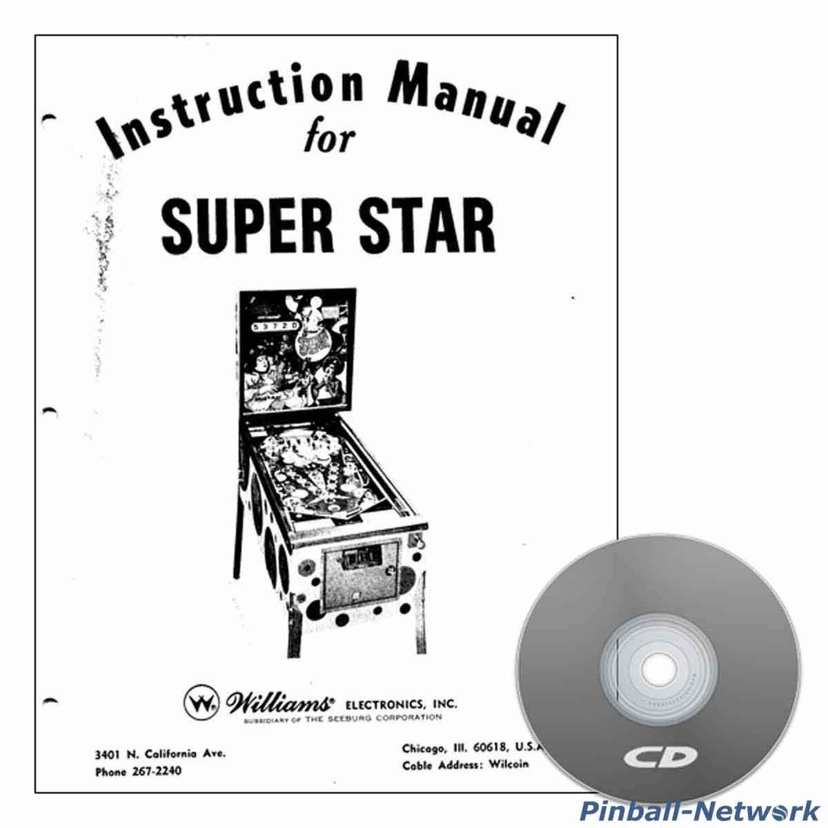 Super Star Williams Instruction Manual
