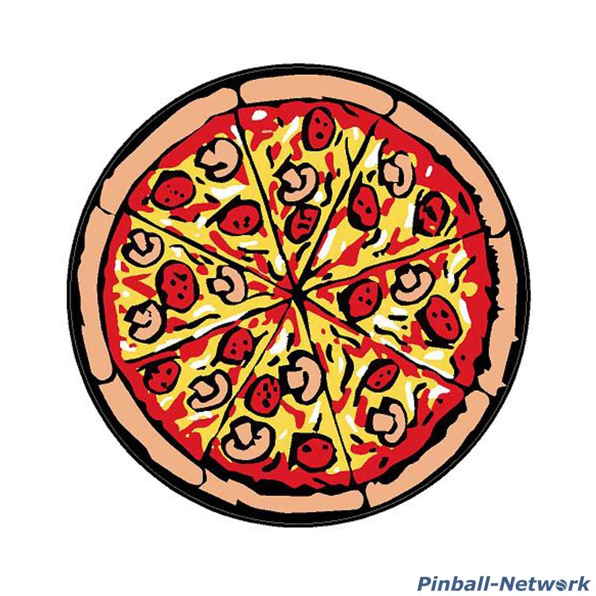 Teenage Mutant Ninja Turtles Pizza Decal