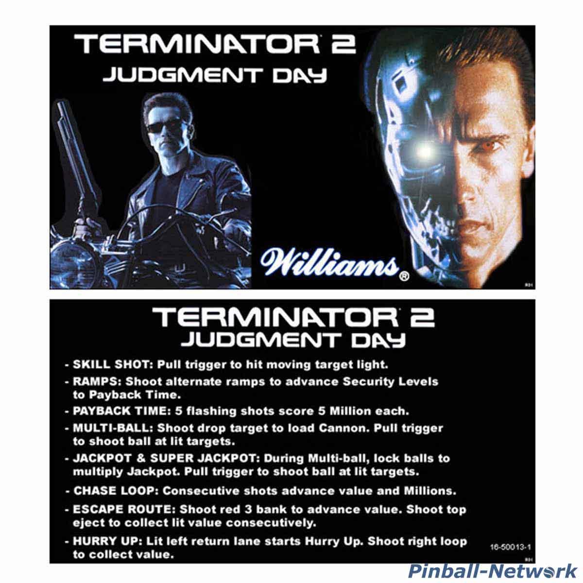 Terminator 2: Judgment Day Custom Cards, Design 1