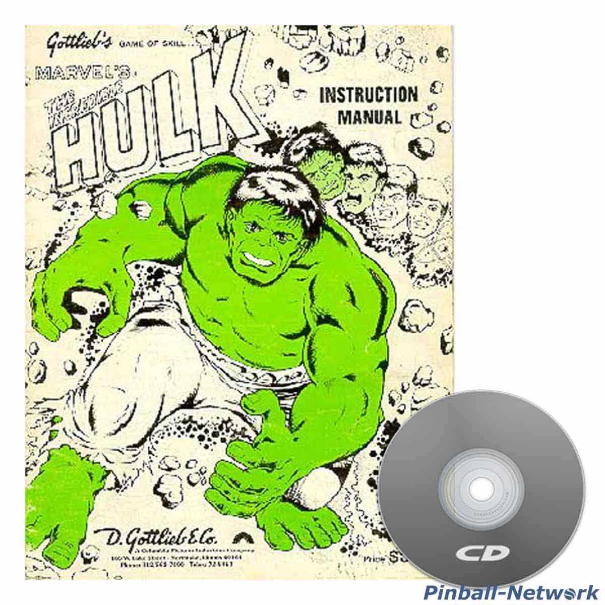 The Incredible Hulk Instruction Manual