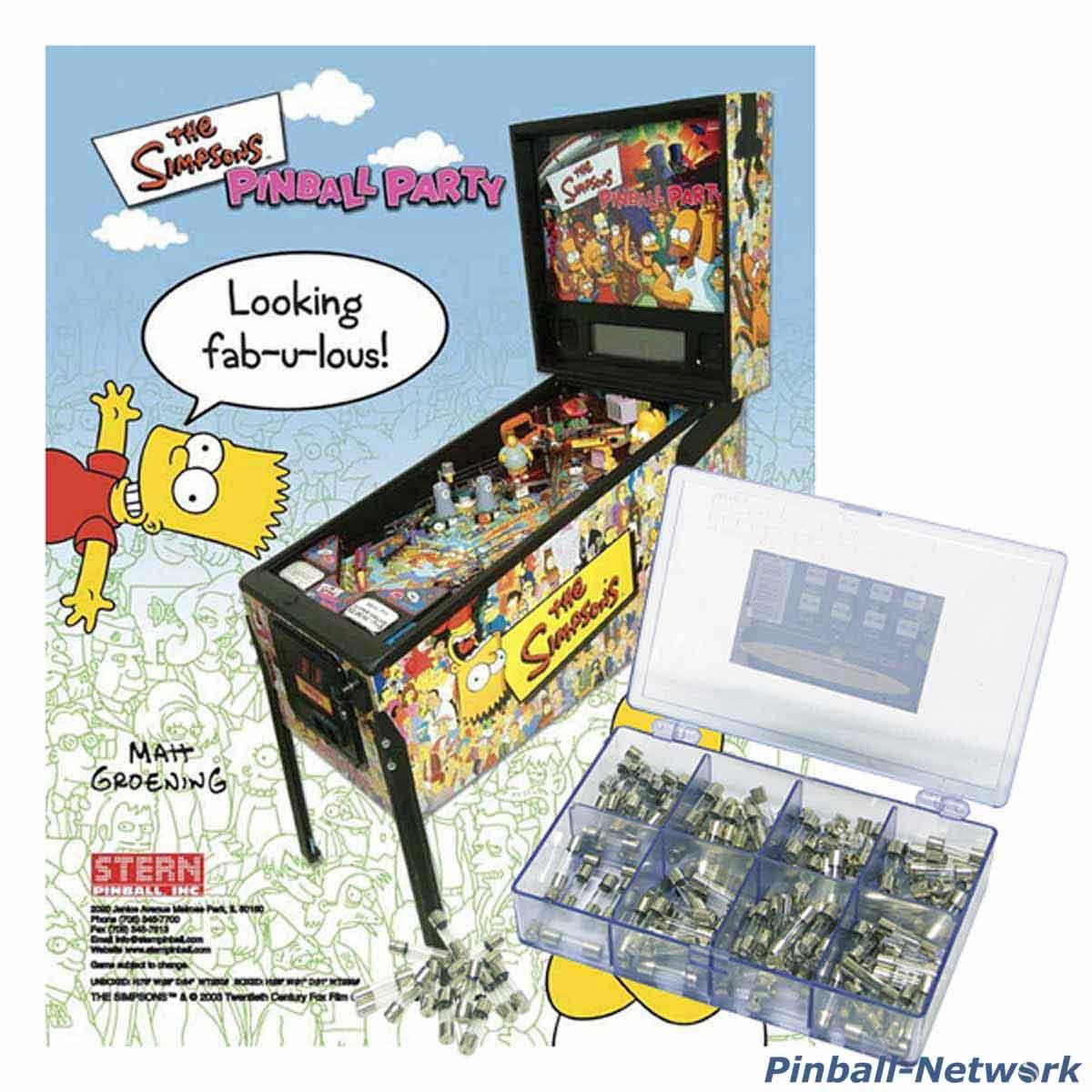 The Simpsons Pinball Party Sicherungssortiment