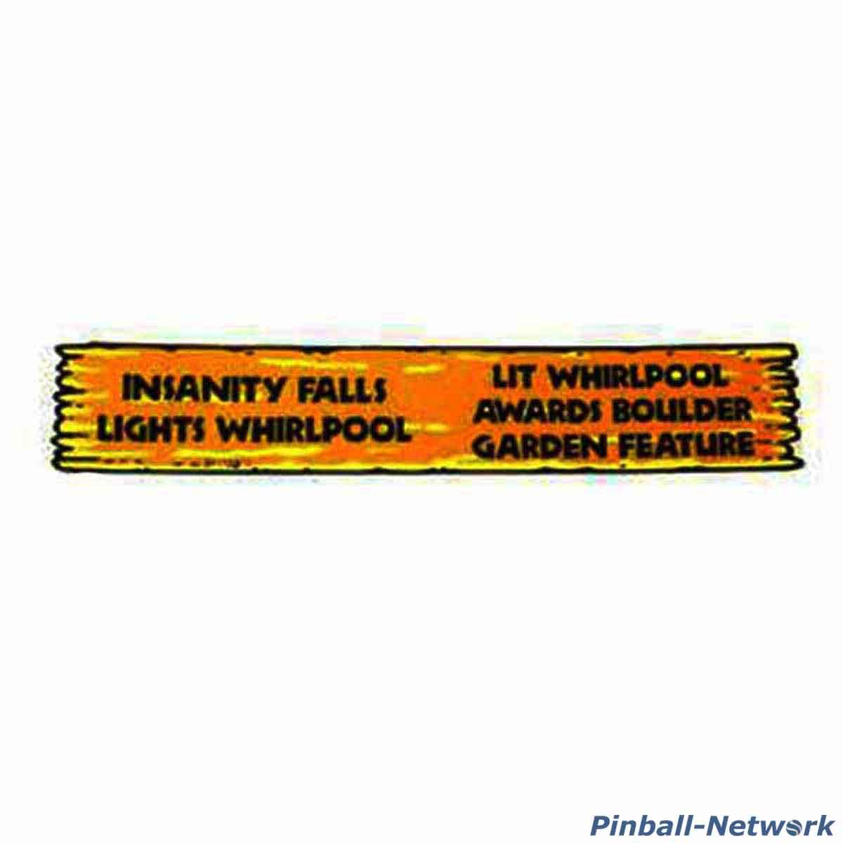 White Water Insanity Falls Decal